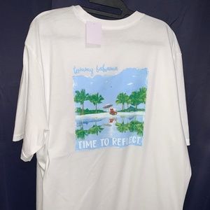 tommy bahama t-shirt men 'time to reflect' xl